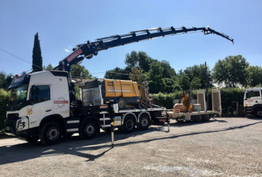 Camion Plateau Grue Aix-en-Provence